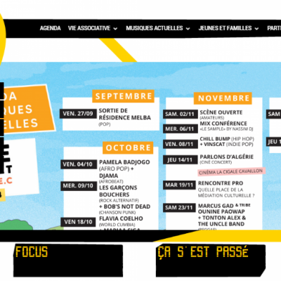 La Gare De Coustellet /// La programmation avec Ben & Bérengère